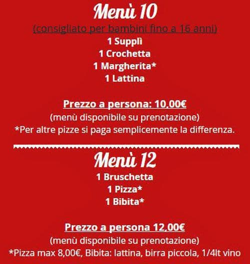 Menu di Paperi e Papere 