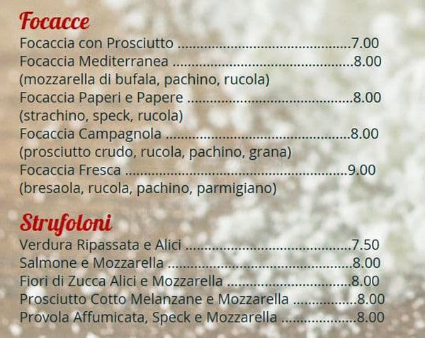 Menu di Paperi e Papere 