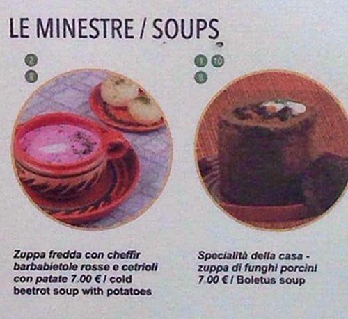 Menu di Lithuanian Booth Restaurant 