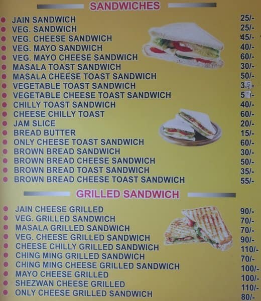 Ganesh Fast Food Menu, Menu for Ganesh Fast Food, Vasai, Mumbai Zomato