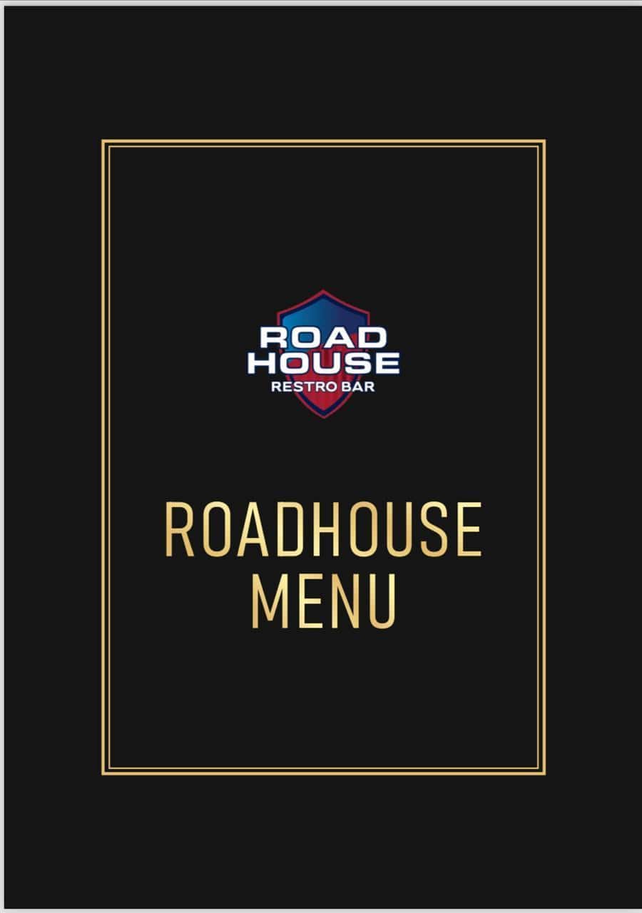 Menu of Roadhouse Bar & GrillHoliday Inn, Bais Godam, Jaipur