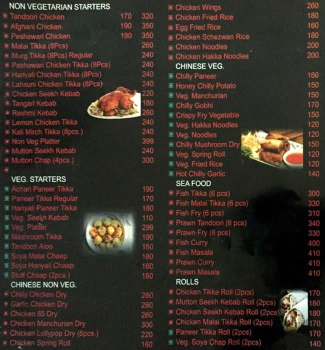 Punjabi Grill Menu, Menu for Punjabi Grill, Mansarovar, Jaipur Zomato