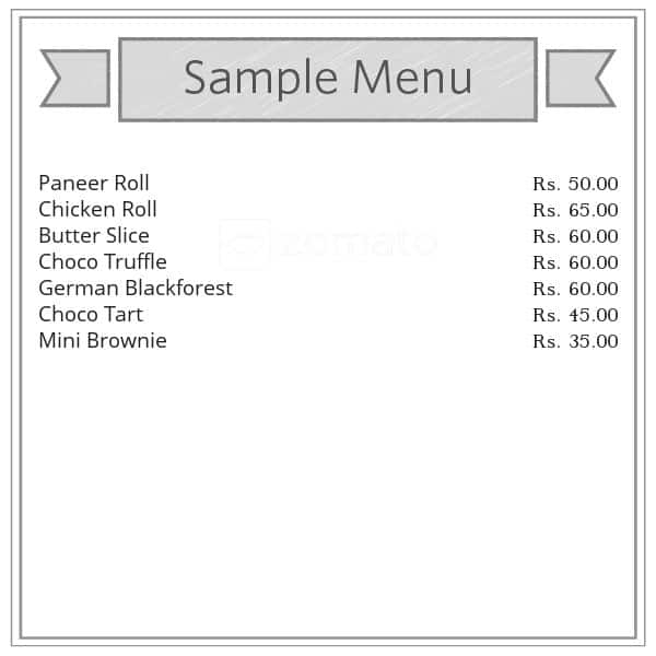 Loyans Bakery & Confectionery Geetanagar menu