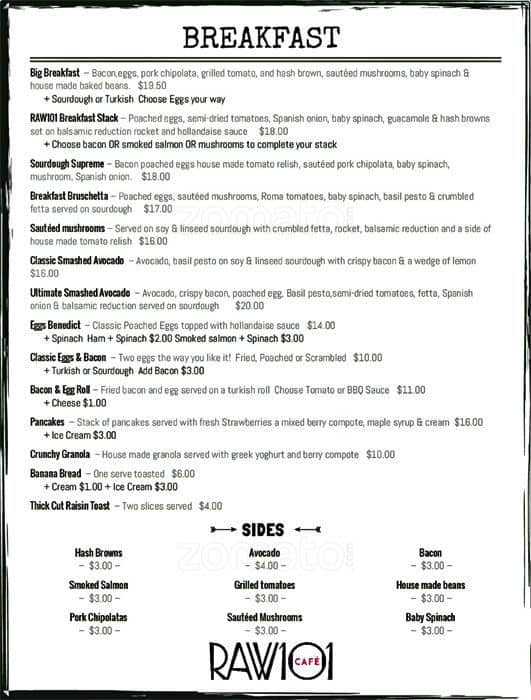 Raw Ruston Raw Restaurant Ruston Menu | Experience Ruston: Locals Love It: RAW ...