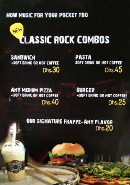 Classic Rock Coffee Umm Hurair Dubai Zomato