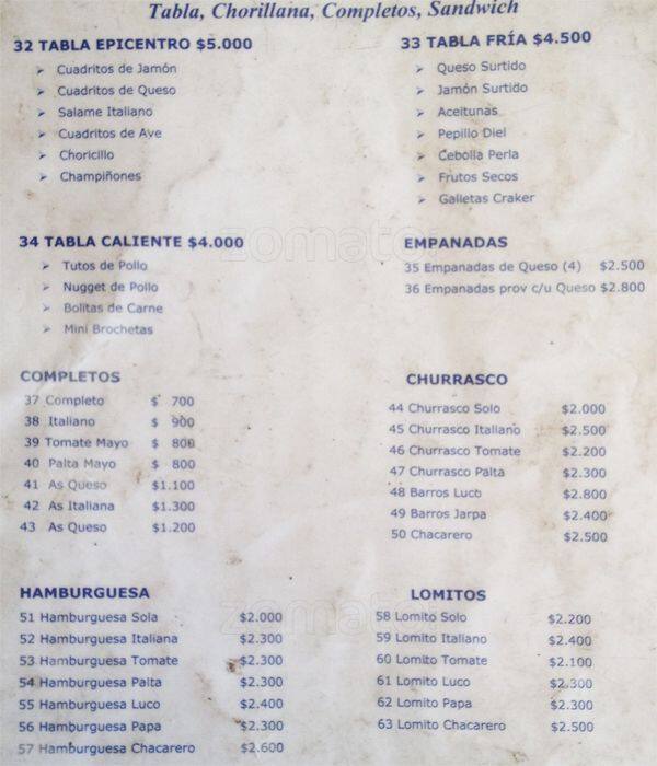 Carta de Epicentro