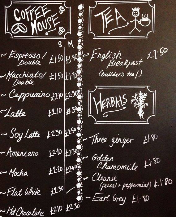 Menu at Canal Deli And Cafe, London