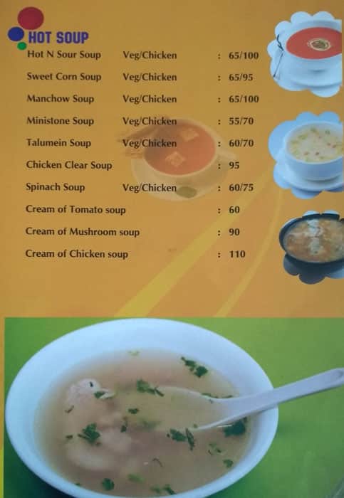 Lazeez Restaurant menu