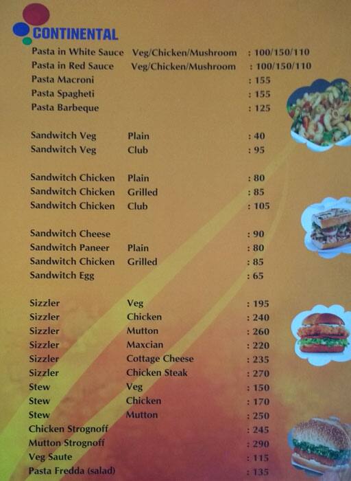 Lazeez Restaurant menu