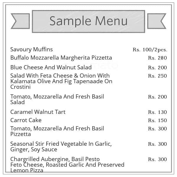 Anokhi Cafe Menu, Menu for Anokhi Cafe, C Scheme, Jaipur Zomato