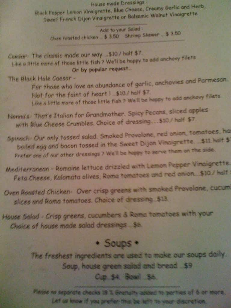 Fat Olives Restaurant Menu, Menu for Fat Olives Restaurant, Homer