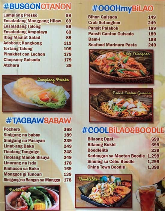 Booodotz Menu, Menu for Booodotz, Basak, Lapu-Lapu City - Zomato ...