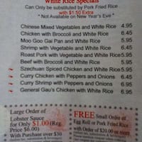 Lucky Garden Menu Menu Para Lucky Garden Methuen Methuen