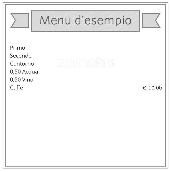 Menu di A Casa Nostra 