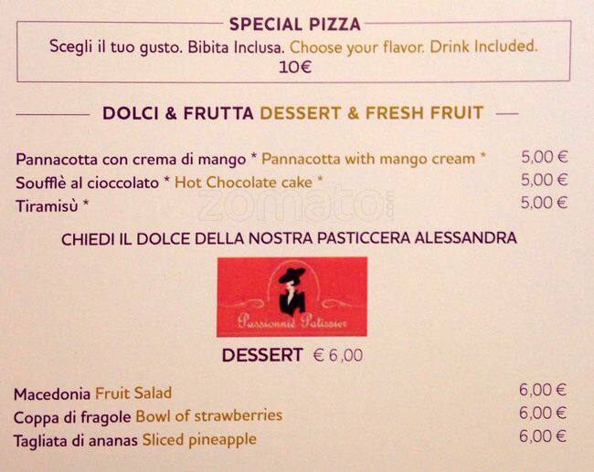 Menu di Boutique12 