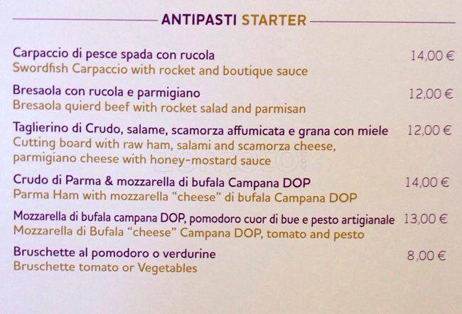 Menu di Boutique12 