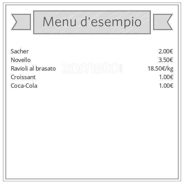 Menu di L'arte Del Pane 