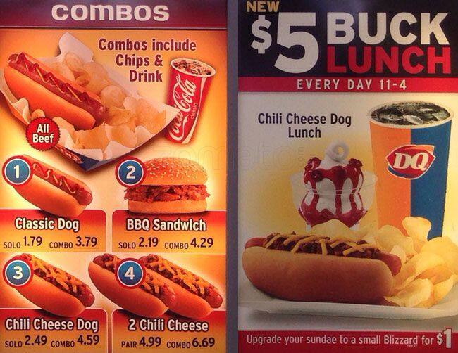 Dairy Queen Menu, Menu for Dairy Queen, Aurora, Denver Urbanspoon/Zomato