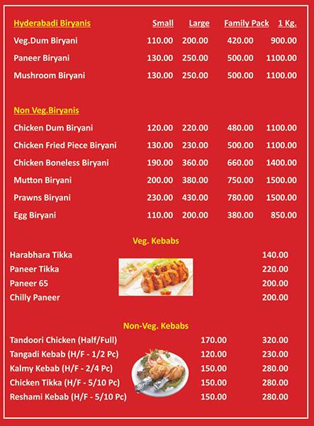 Maa Roties & Curries menu