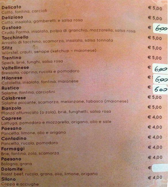 Menu di Oberdan Bar - Premium Partner Elfbar Lost Mary 
