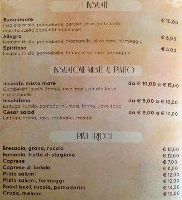 Menu di Oberdan Bar - Premium Partner Elfbar Lost Mary 