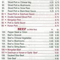 China Garden Menu Menu For China Garden Chalfont Bucks County