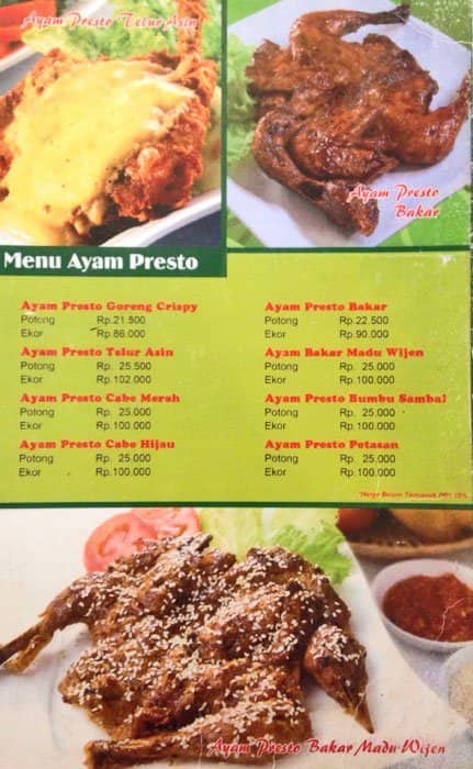 Ayam Tulang Lunak Hayam Wuruk Menu - Zomato Indonesia