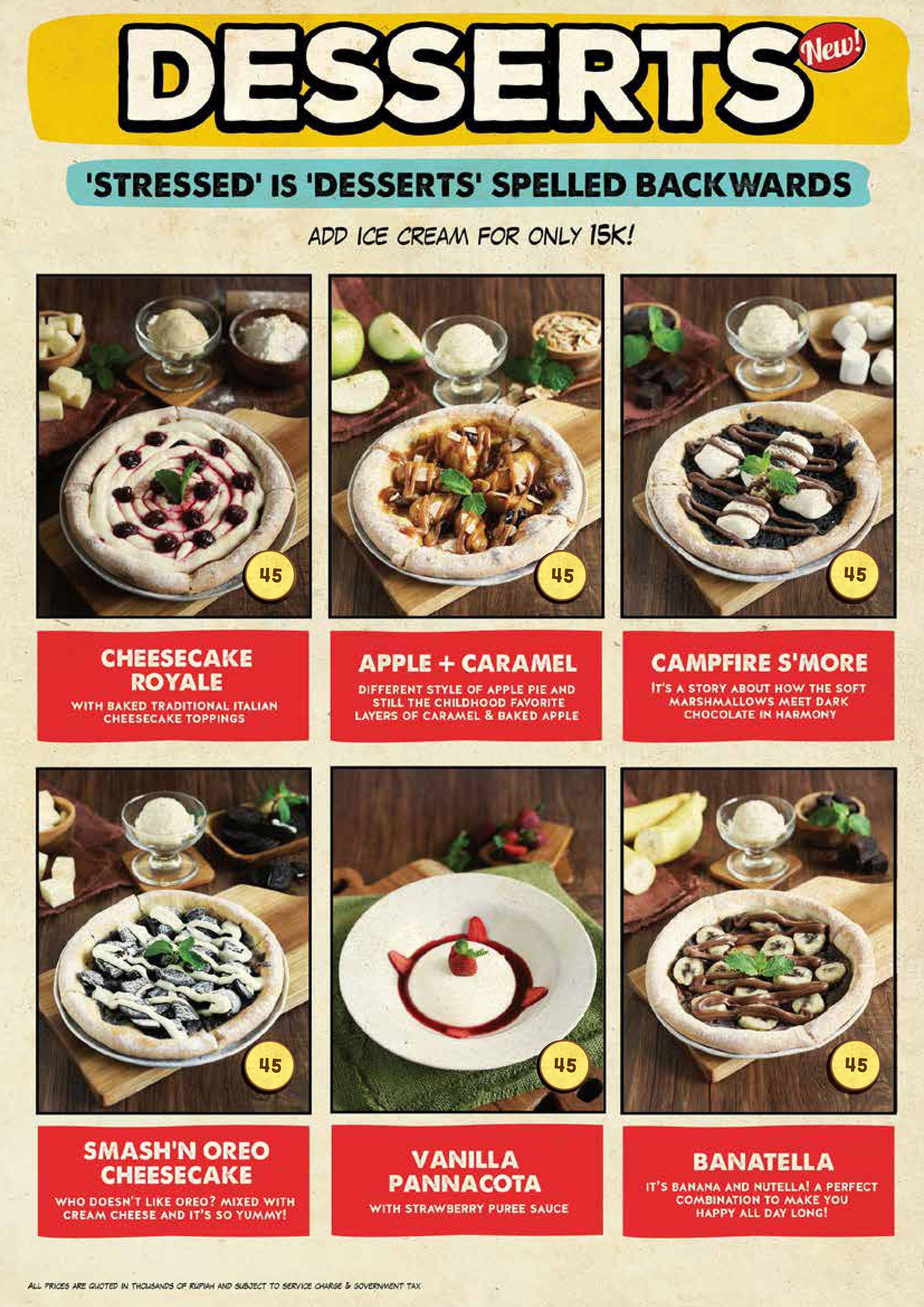 Menu at Pizza E Birra restaurant, North Jakarta, Jl. Boulevard Bar. Raya