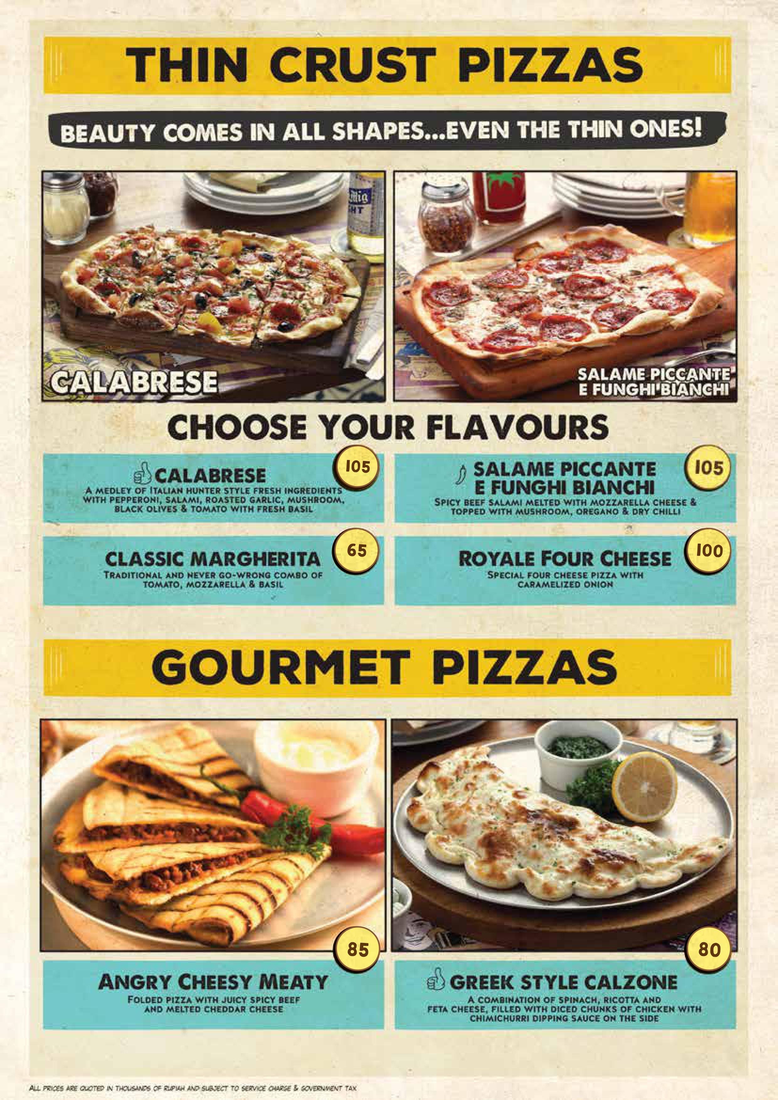 Carta del restaurante Pizza E Birra, North Jakarta, Jl. Boulevard Bar. Raya