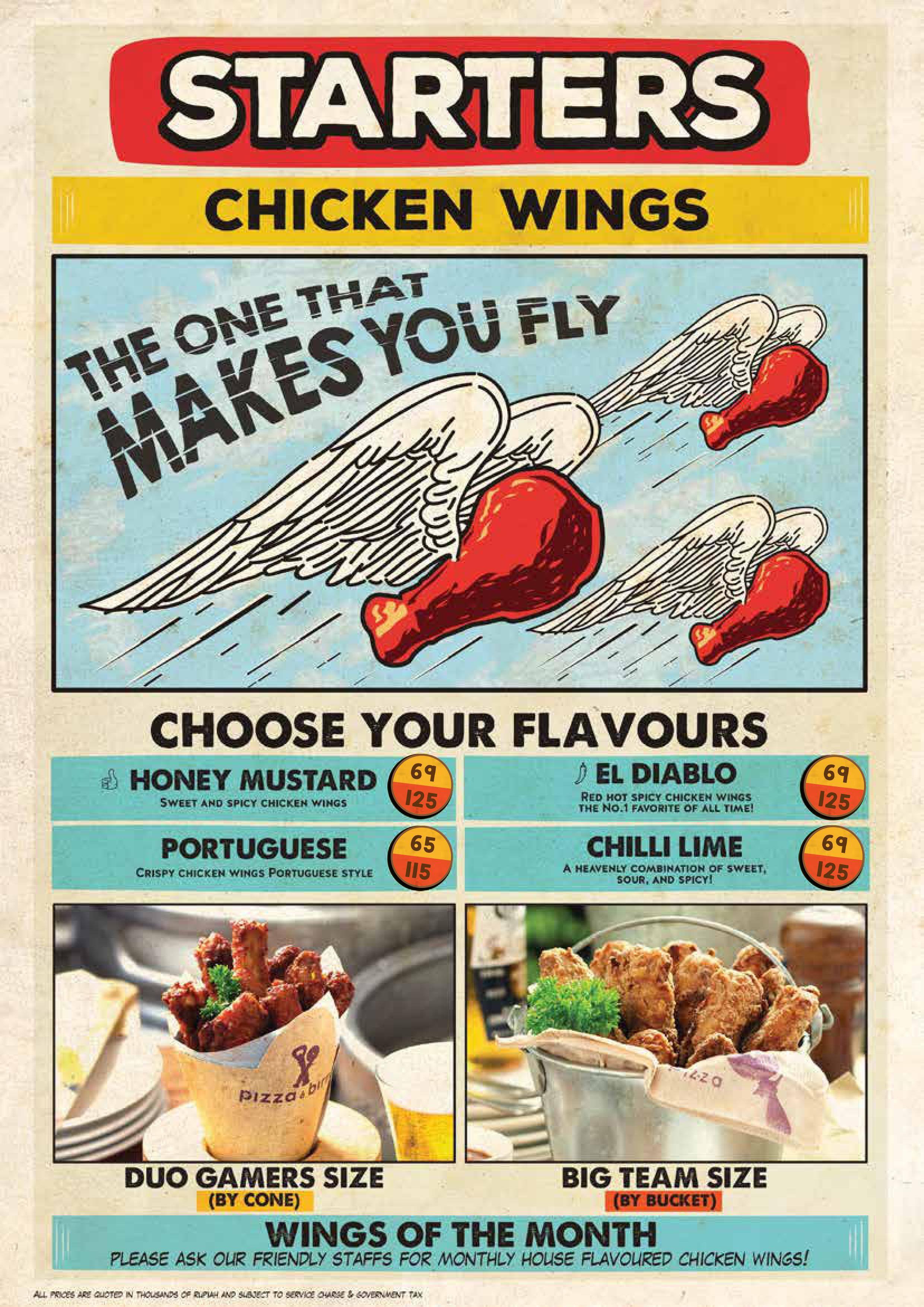 Carta del restaurante Pizza E Birra, North Jakarta, Jl. Boulevard Bar. Raya