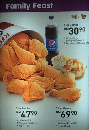 Kfc Menu