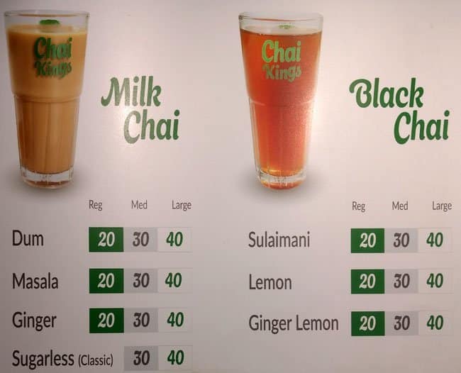 Chai Kings Menu, Menu for Chai Kings, Kilpauk, Chennai Zomato