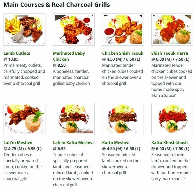 Menu at Cedar Tree restaurant, Ruislip, 80 Victoria Road