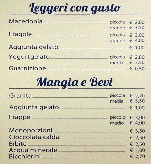 Menu di Gelopie Store 