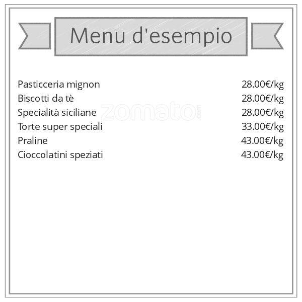 Menu di Il Dolcetto 