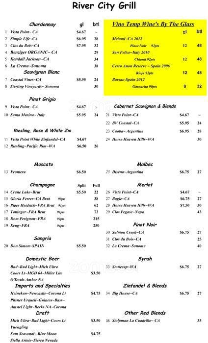 Menu At River City Grill Restaurant Punta Gorda carta-de-barbacoa-grill-city-cerritos