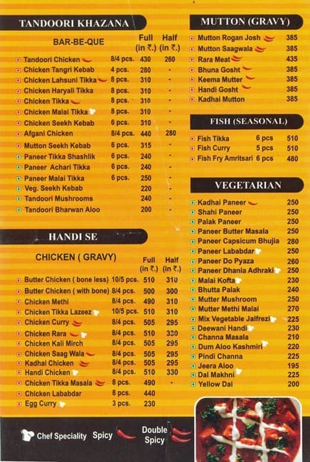 Caravan Resto Bar Menu, Menu for Caravan Resto Bar, Mayur Vihar Phase 1 ...