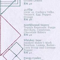 Fuego The Troika Menu Menu For Fuego The Troika Kuala Lumpur City Center Kuala Lumpur
