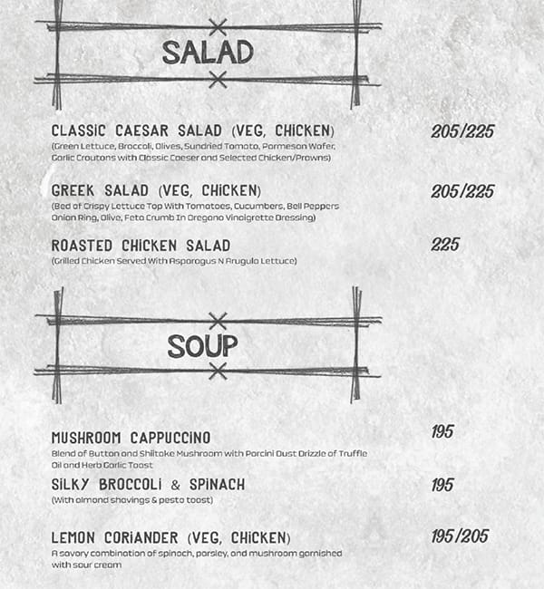 Menu of Kegs And Barrels Brewing Co., Patia, Bhubaneshwar