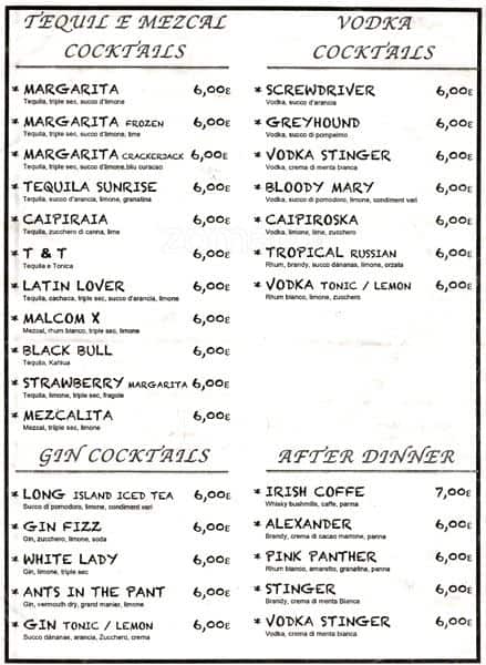 Menu di Crackerjack Café 