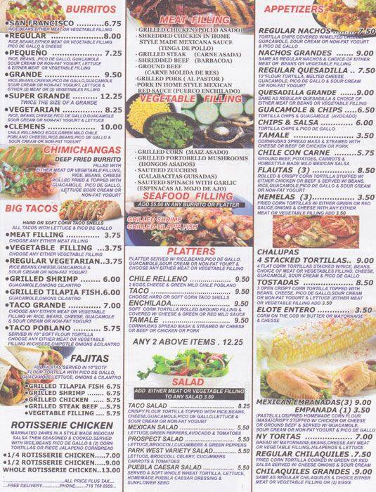 Tacos & Burritos Grill Menu Urbanspoon/Zomato