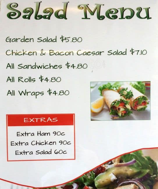 Menu at Bracken Ridge Tavern pub & bar, Bracken Ridge, 154 Barrett St