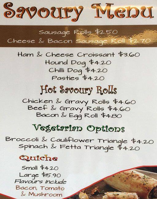 Menu at Bracken Ridge Tavern pub & bar, Bracken Ridge, 154 Barrett St