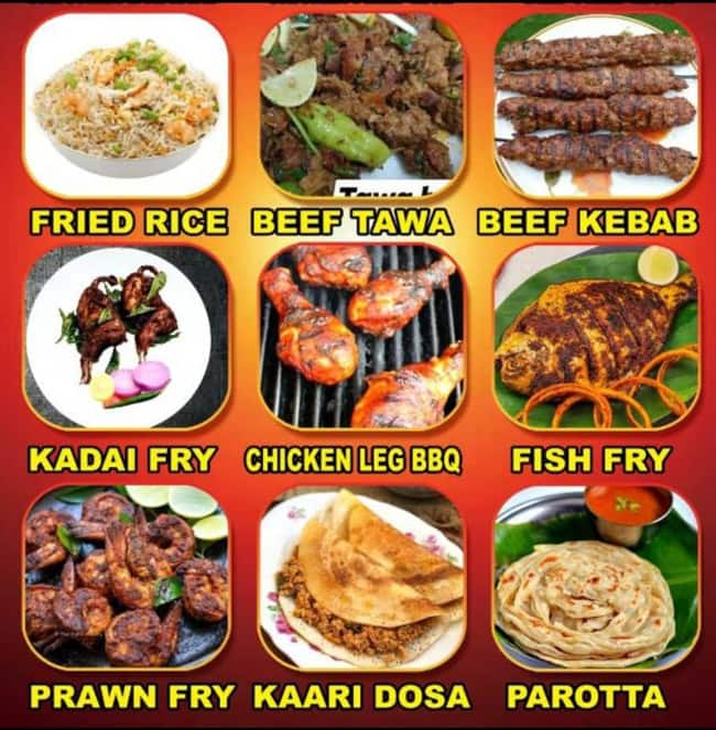 Menu of Yaa Alreef Beef, Avadi, Chennai