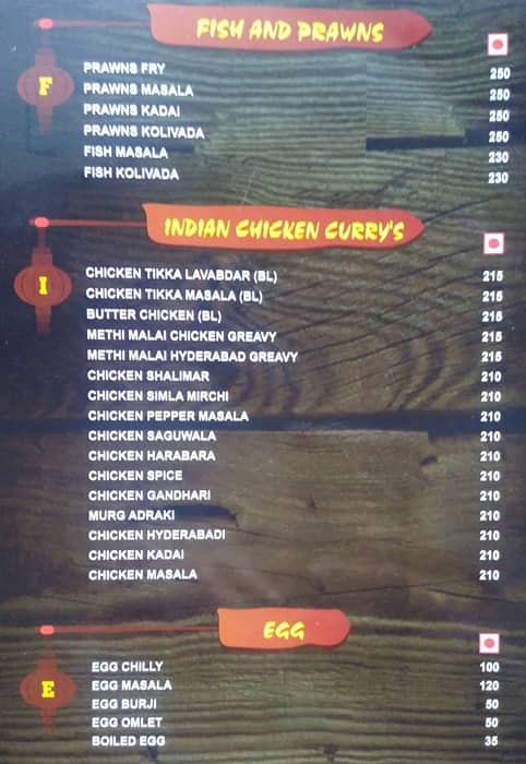 spice up restaurant menu