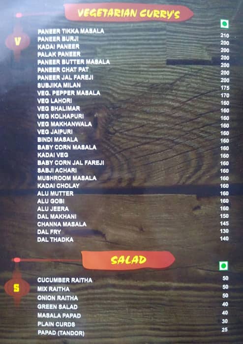 spice up restaurant menu