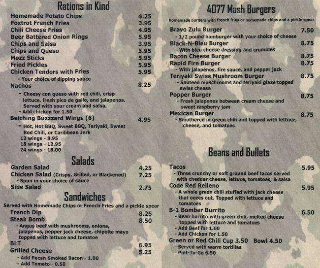 G.I. Jodi's Bar and Grill Menu Urbanspoon/Zomato