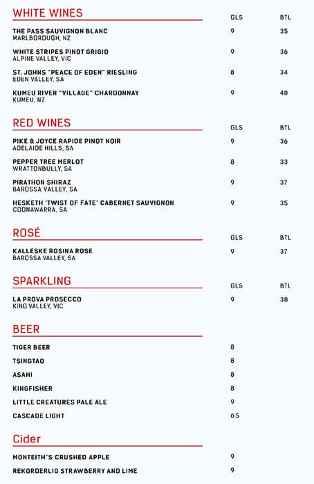Menu at Ang Ang restaurant, Ringwood, Eastland Shopping Centre