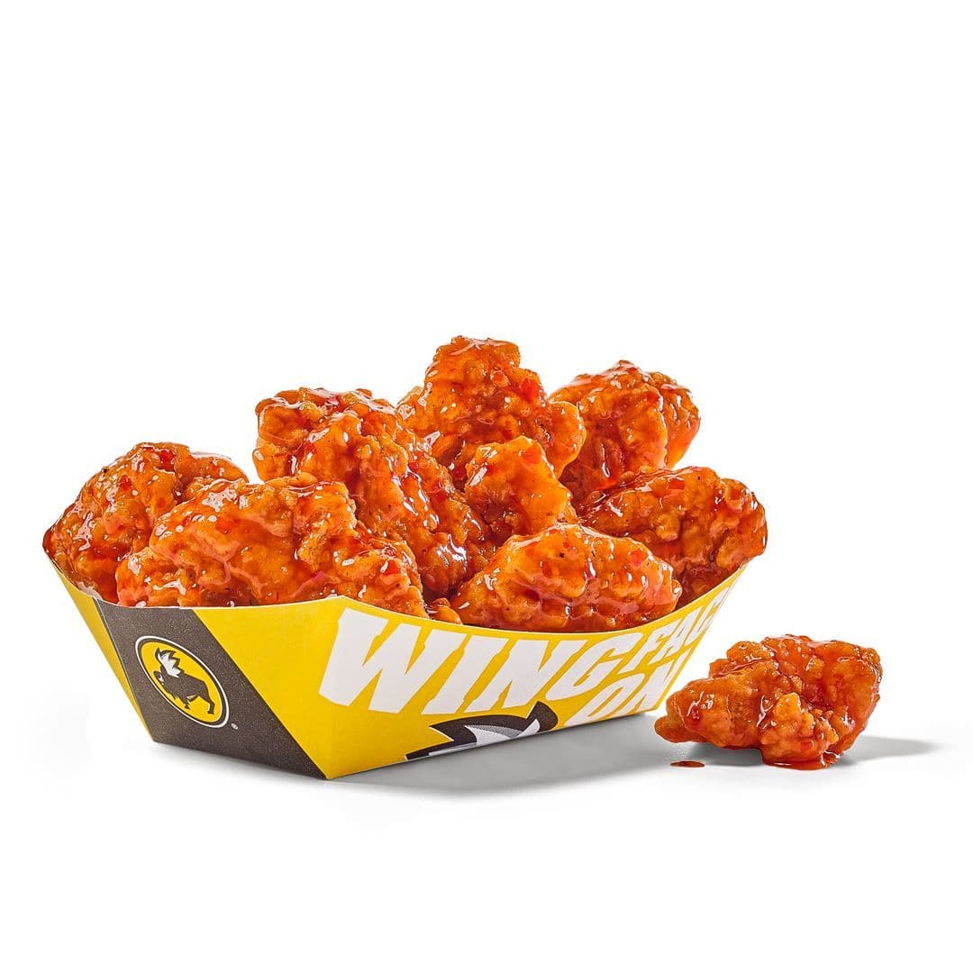 Menu at Buffalo wind wings, Gachibowli, Hyderabad