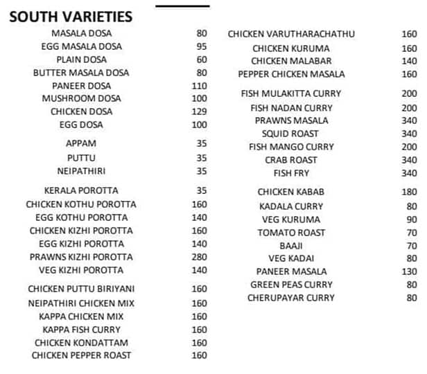 Menu of Cornysh, Koramangala 8th Block, Bangalore